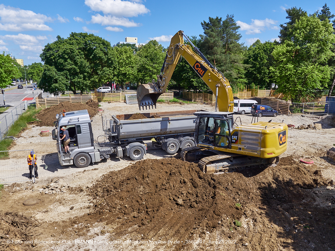 23.06.2022 - Baustelle zur Mütterberatung und Haus für Kinder